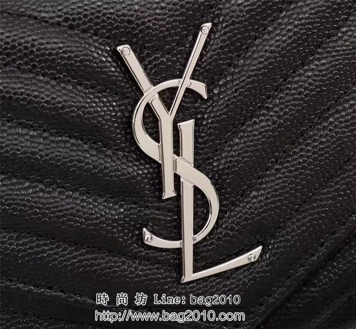YSL聖羅蘭 爆款 魚子醬牛皮鏈條小包 可當手包用 26801 YAS1493